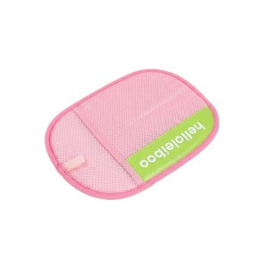 Gant anti-poils pour animaux de compagnie, pour chat à poils longs, en tissu, forme de peigne rond, outil de toilettage à électricité statique - Product Image 1