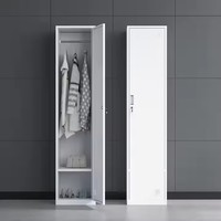 Casiers modernes en acier avec portes simples, doubles ou multiples pour vestiaires de personnel en entreprise et hôtel