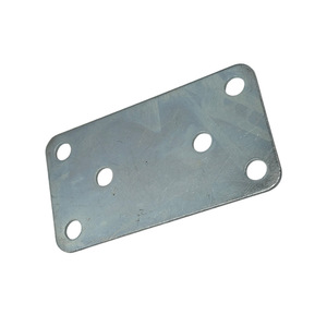 Soporte de esquina de acero al carbono chapado, duradero, para conectores de armarios - Product Image 3