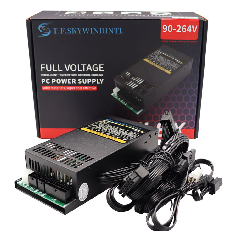 Модульная 80 плюс блок питания Atx Блок питания 600 Вт 1u flex мини-блок питания для материнской платы atx чехол