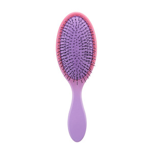 Brosse à <span class=keywords><strong>cheveux</strong></span> en nylon dégradée en plastique pour le massage du cuir chevelu avec logo personnalisé - Product Image 5