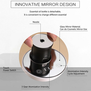 Diffusori di Aromi Automatici Moderni a Batteria, <span class=keywords><strong>Diffusore</strong></span> di <span class=keywords><strong>Oli</strong></span> <span class=keywords><strong>Essenziali</strong></span> USB e Umidificatore <span class=keywords><strong>per</strong></span> <span class=keywords><strong>Auto</strong></span> - Product Image 3