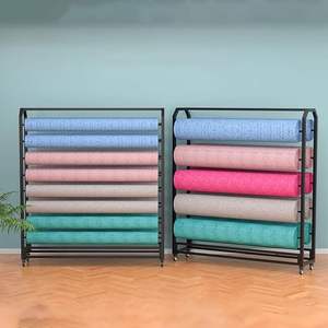 מתלה בד מתכת כבדה-מתכת 2025 מתלה שטח רב-שכבתי לחמניות טקסטיל - Product Image 2