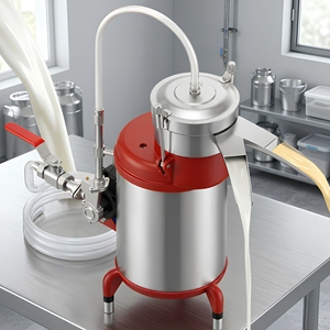 Nuevo Separador de Crema de Leche Motorizado de Acero Inoxidable MEI de Exportador Indio Confiable, Batidora para Hacer Mantequilla de Uso Industrial 220V - Product Image 1