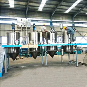10Ton Per Day Automatic Mustard Oil Refinery Machine Peanut Palm Kernel Oil Refining Machine