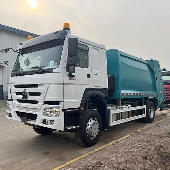 Мусоровоз 5-10 тонн большегрузный Грузовик Sinotruk HOWO Euro 3 4x2 уплотнитель мусора для уборки мусора