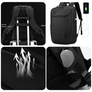 Mochila de negocios para hombre WePower, 20-35L, impermeable, con puerto USB, bolsa multifuncional para ordenador para uso diario - Product Image 4