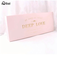 Boîte cadeau de luxe Qibai pour maman, boîte rectangulaire florale, boîte à fleurs en carton pour maman, boîte à fleurs pour la fête des mères