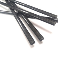 Tige en fibre de carbone recyclée innovante 3K à tissage uni, 1 m de long, 10 mm de diamètre, pour drones RC et projets DIY