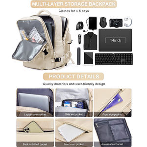 Portez un grand sac à dos de voyage Mochilas <span class=keywords><strong>Airline</strong></span> <span class=keywords><strong>Flight</strong></span> Approved Daypack Travel Backpack Bags - Product Image 3