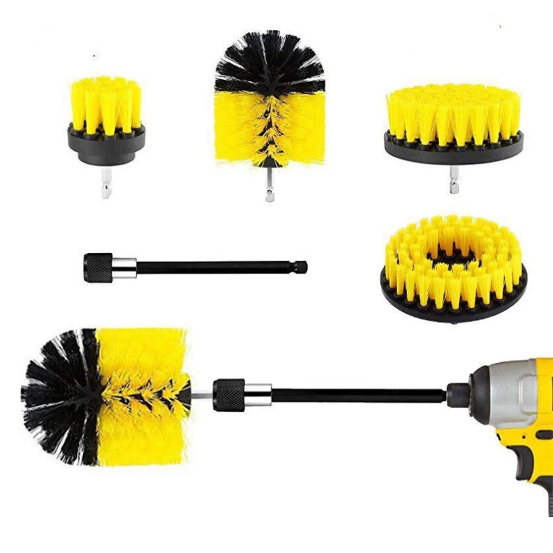 Power Scrubber Brush Sets Electric Cleaning Brush Tool