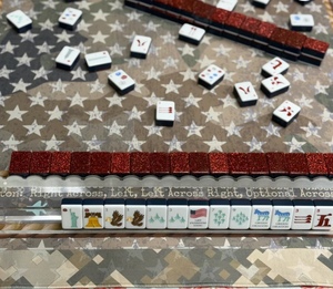 Juego de Mahjong Patriótico para el Día de la Independencia del 4 de Julio - Product Image 4