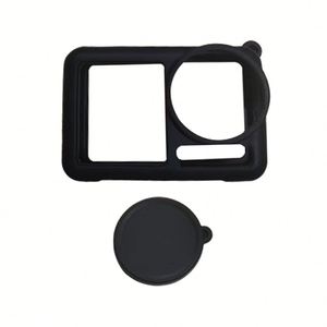 Silicone Protective Case With Lens Cap for Osmo Action 4 Sports <b>Camera</b> Anti-drop Dustproof <b>Camera</b> Protector Accessory - Product Image 3