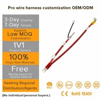 كابل طاقة نحاسي عالي التحمل 10 مم 4×8 AWG مع عازل PBT لوحدات إمداد الطاقة في أجهزة الكمبيوتر/الدراجات النارية والمعدات الصناعية ذات التيار العالي