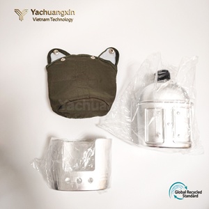 Bouteille d'eau en PE pour l'extérieur avec ensemble de tasses, capacité de 1L, anti-fuite, durable, pour le camping - Product Image 6