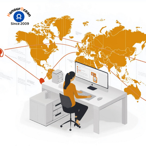 أفضل <span class=keywords><strong>5</strong></span> شركات شحن مزود خدمة لوجستية وكيل شحن من الباب إلى الباب من Wechat HonouroceanRC - Product Image 2