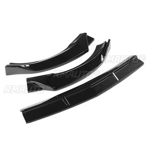 Lame de pare-chocs avant, séparateur de pare-chocs, kit carrosserie et protection pour Mercedes-Benz Classe E W213 E200 E300 E320 2017-2019 Version Sport - Product Image 4