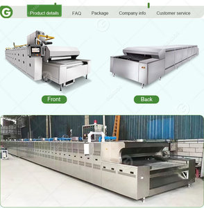 Horno de Túnel a Gas Premium, Horno de Cocción Continua, Línea de Producción de Pan Llave en Mano, Cinta Transportadora para Panadería, Fábrica de Galletas y Pizzas - Product Image 4