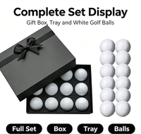Balles de golf lumineuses LED pour tournoi USGA, deux pièces, en caoutchouc, balles d'entraînement, distance Surlyn, écologiques, logo personnalisé