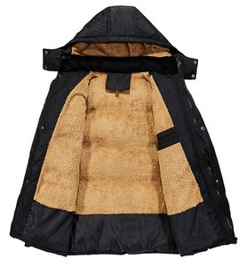 <span class=keywords><strong>Parka</strong></span> d'<span class=keywords><strong>hiver</strong></span> épaisse pour <span class=keywords><strong>homme</strong></span>, <span class=keywords><strong>grande</strong></span> <span class=keywords><strong>taille</strong></span>, avec doublure en fourrure, veste chaude, grandes poches, coupe-vent, vêtements d'extérieur, 6XL - Product Image 6