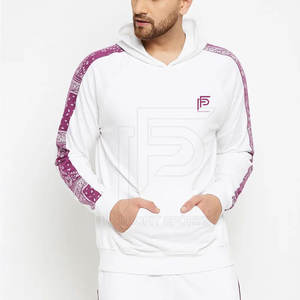 Vente en gros de sweats à capuche personnalisés de style urbain au Pakistan nouveau style d'automne sweats à capuche pour hommes pull décontracté de grande rue sweats à capuche pour hommes - Product Image 1