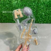 Nuevo modelo de equipo y arma de soldado en miniatura de Jinbing, rifle de francotirador, pistola, casco, telescopio, Granada, juego Battle Royale,