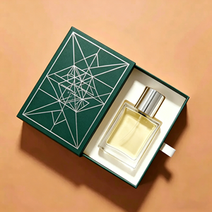 Boîte cadeau de luxe personnalisée avec logo imprimé, en carton rigide coulissant, avec plateau en mousse pour cosmétiques et soins de la peau - Product Image 1