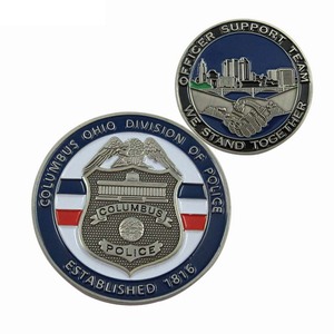 Souvenir in metallo Vecchio Britannico Indiano Militare Souvenir Moneta Per Marine Corps - Product Image 2