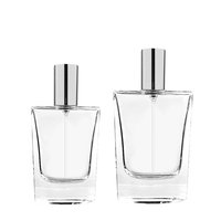Flacon de parfum en verre personnalisé de 5 ml avec des flacons d'huile corporelle pour femmes sexy de 30 ml, vaporisateur de 10 ml, forme plate, bouchon à vis, boîte unique