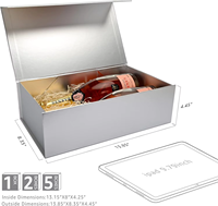 Carton pliable blanc de luxe avec logo personnalisable pour les festivals et événements