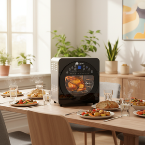 Four à friture numérique Anbolife avec 16 programmes, écran tactile, fenêtre visible, lumière de cuisson, fabrication OEM - Product Image 6