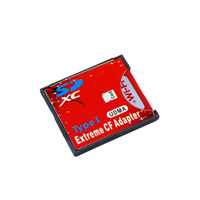 CF pembaca adaptor untuk SDHC SDXC untuk CF Compact memori Flash mendukung WiFi & kartu SD sampai dengan 128GB Output tipe AC