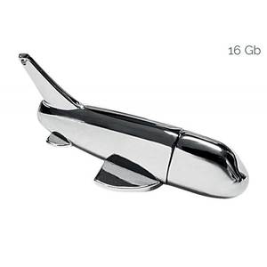 Unidad flash USB 3D estilo Avión de 2GB a 64GB de capacidad nuevo producto con logotipo impreso para promociones o cajas de regalos - Product Image 1