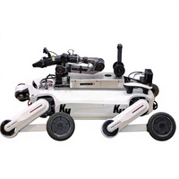 Robot industriel à roues et à jambes robustes, à longue autonomie pour l'inspection autonome