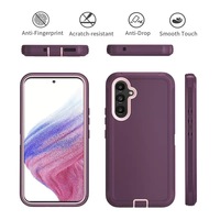 Nouvelle coque de protection hybride TPU+PC, coque rigide antichoc pour Samsung Galaxy S25 S25Ultra Plus A06 A16, coque de téléphone