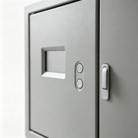 Armoire de distribution extérieure intelligente 12kV 24kV, coffret de commutation MT/HT en acier inoxydable IP53 630A