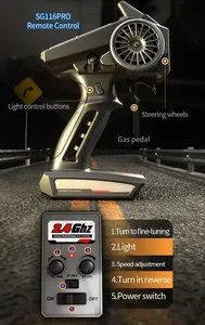 Nuova Auto RC ZLL SG116 MAX SG116MAX Brushless Scala 1:16 4WD Alta Velocità 80KM/H Veicolo da Corsa - Product Image 3