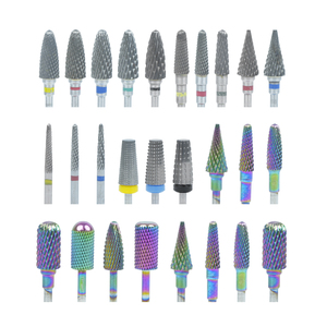 Diş laboratuar ekipmanları Tungsten çelik freze seramik tırnak matkap Bit manikür seramik için lehçe tırnak aksesuarı çıkarma - Product Image 1