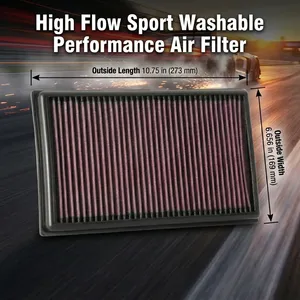 Filtro Aria Sportivo Lavabile ad Alto Flusso OE 5Q0129620E per <span class=keywords><strong>Seat</strong></span> <span class=keywords><strong>Arona</strong></span> KJ7 Ateca KH7 Ibiza 6F 1.0TSI 1.5TSI 2017-2025 - Product Image 2