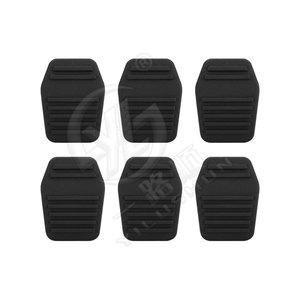 Tapis de pédale de frein et d'accélérateur Xinyida pour BYD F3 F3R L3 G3, en caoutchouc antidérapant X169, 2 pièces - Product Image 5