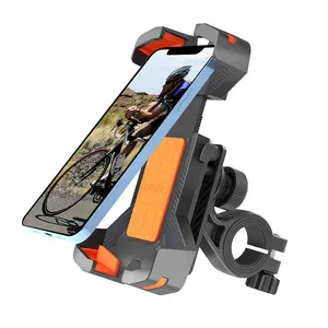 ABS Universal ponsel dudukan setang sepeda, Setang sepeda dan sepeda motor, dudukan ponsel gps sepeda motor untuk sepeda