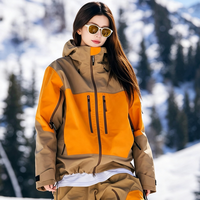 Veste unisexe d'extérieur 3L fonctionnelle, imperméable, respirante, coupe-vent, coutures thermosoudées, randonnée, pêche, cyclisme, toutes saisons, C0 DWR LaserCut