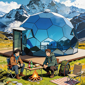 โดมแก้ว โรงแรมโดมแก้ว บ้านโดมแกลมปิ้ง โดมใสในสวน รีสอร์ทโดมใส ที่พักชมดาว - Product Image 3