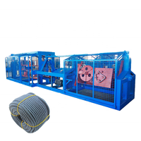 High Speed 3/4 Strand Twisted PP PE Nylon Cotton hemp paper gold plastic Rope twisting machine
