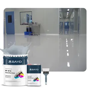 Environmental Protection Net Smell Mirror Epoxy Floor Paint Indoor And Outdoor Factory Garage Self-leveling Cement Floor Paint