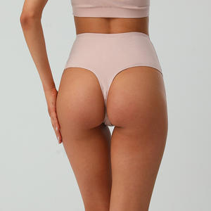 Culotte string taille basse sans couture en pur coton pour femme, grande taille, respirante, élastique, sans entrejambe, sexy, usage quotidien, tricotée, offre ODM - Product Image 5