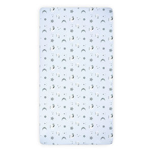 Customized Printed Baby Bed <strong>Cot</strong> <strong>Sheet</strong> Breathable Durable Knitted Cotton Fitted Crib <strong>Sheets</strong> for Home <strong>Travel</strong> Baby Bedding - Product Image 2