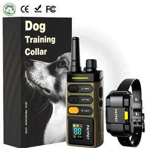 कुत्तों के लिए रिमोट कंट्रोल प्रशिक्षण इलेक्ट्रॉनिक कॉलर 1600 मीटर रेंज रंग स्क्रीन प्रभावी छाल प्रशिक्षण पालतू जानवरों की आपूर्ति - Product Image 1