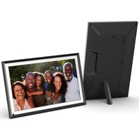 Cadre photo numérique intelligent WiFi double bande 15,6 pouces avec fonction cloud, cadre photo créatif