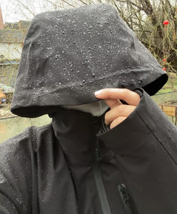 पर्यावरण के अनुकूल टिकाऊ कस्टम पुरुषों नरम शेल हाइकिंग जैकेट आउटडोर खेल वाटरप्रूफ विंडप्रूफ पुरुषों की सामरिक जैकेट - Product Image 2